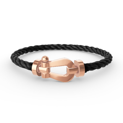 [LUCKY LOVE]FORCE LARGE HORSESHOE NO DIAMOND BRACELET ROSE GOLD