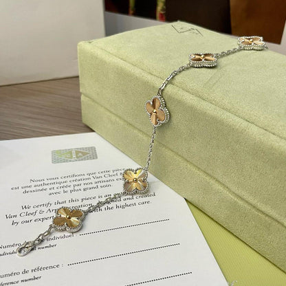 [LUCKY LOVE]CLOVER  5 MOTIFS  CHRISTMAS LIMITED EDITION BRACELET