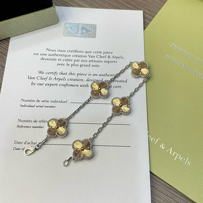 [LUCKY LOVE]CLOVER  5 MOTIFS  CHRISTMAS LIMITED EDITION BRACELET