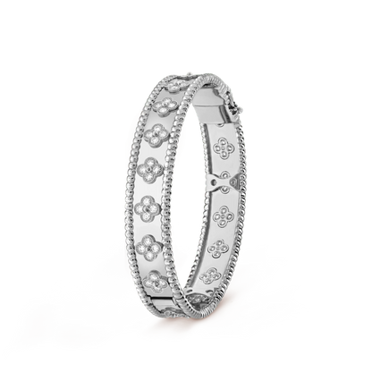 [LUCKY LOVE]CLOVER BRACELET 8MM DIAMONDS