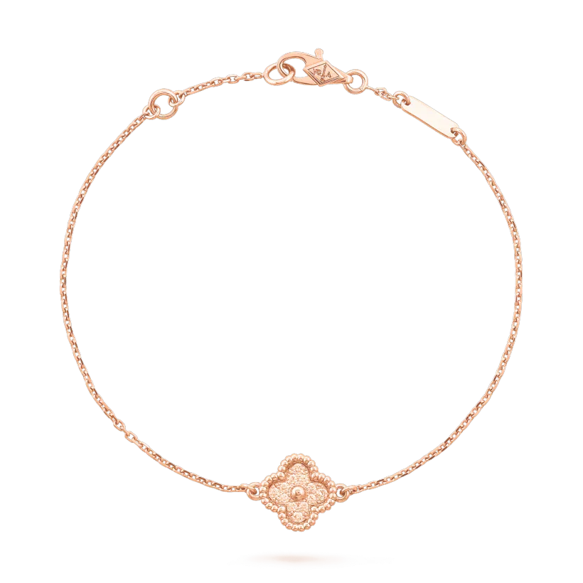 [LUCKY LOVE]CLOVER SINGLE FLOWER BRACELET