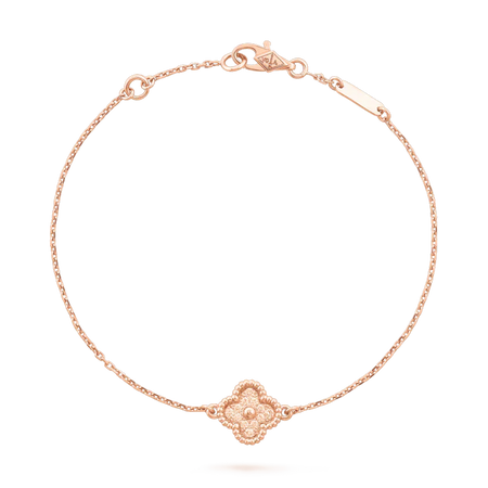 [LUCKY LOVE]CLOVER SINGLE FLOWER BRACELET