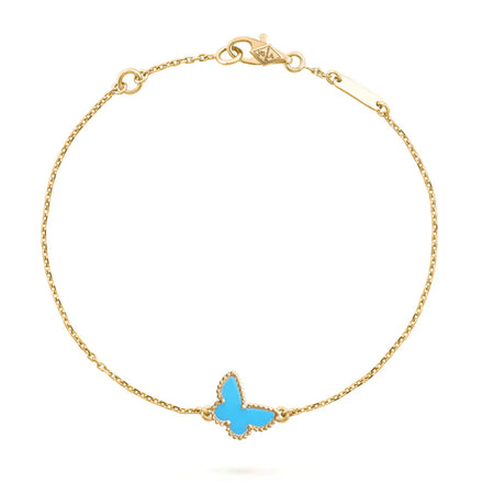 [LUCKY LOVE]BUTTERFLY TURQUOISE BUTTERFLY BRACELET