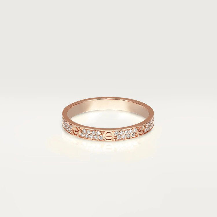 [LUCKY LOVE]LOVE RING 2.65MM DIAMOND