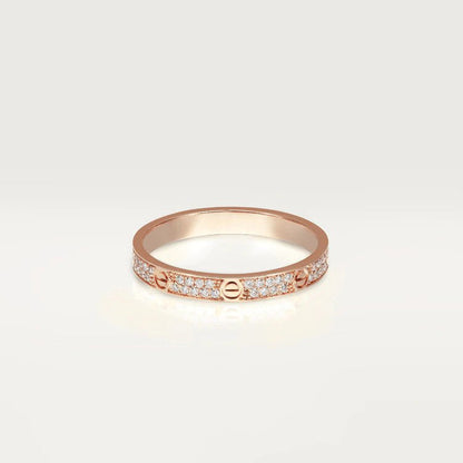 [LUCKY LOVE]LOVE RING 2.65MM DIAMOND